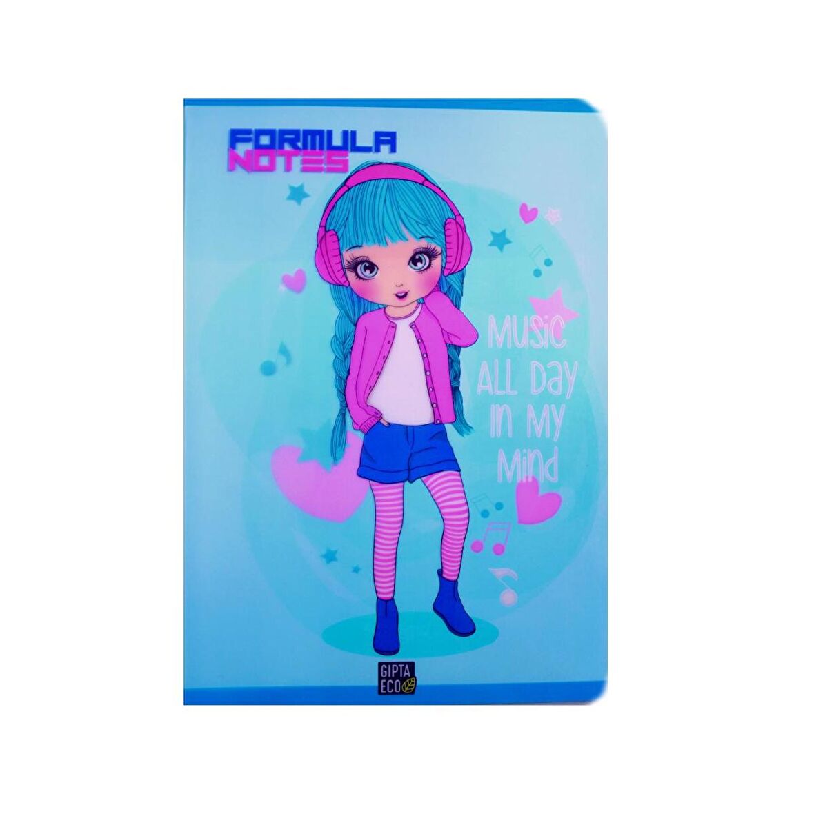 Gıpta Formula A4 60 Yaprak Plastik Kapak Dikişli Defter 