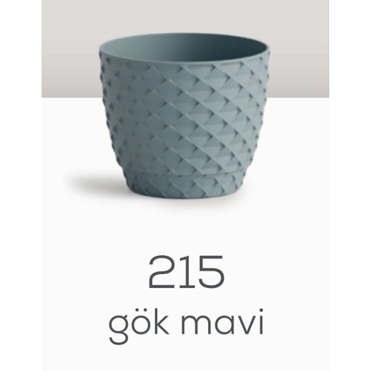 Serınova Kapadokya Saksı 2 No Gokmavi