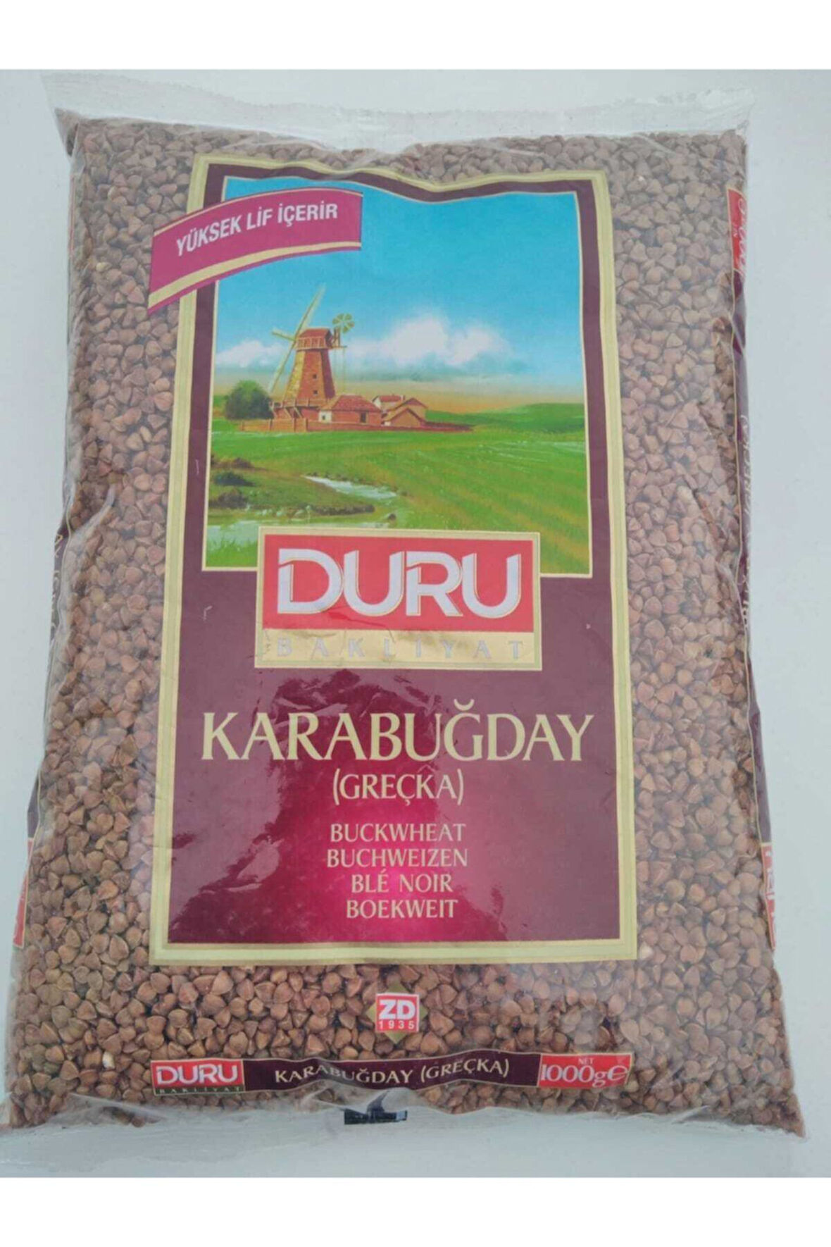  Duru 4'lü Karabuğday ( Greçka) Paketi x 4 Adet 1 kg