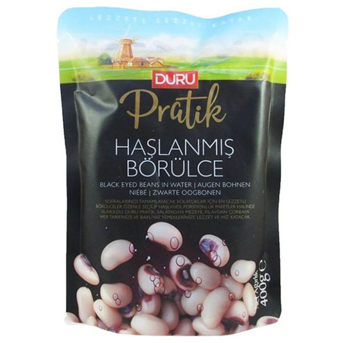 Duru Pratik Haşlanmış Börülce 400 gr