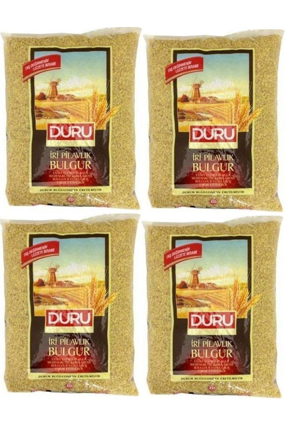 Duru İri Pilavlık Bulgur 1 kg X 4 Adet