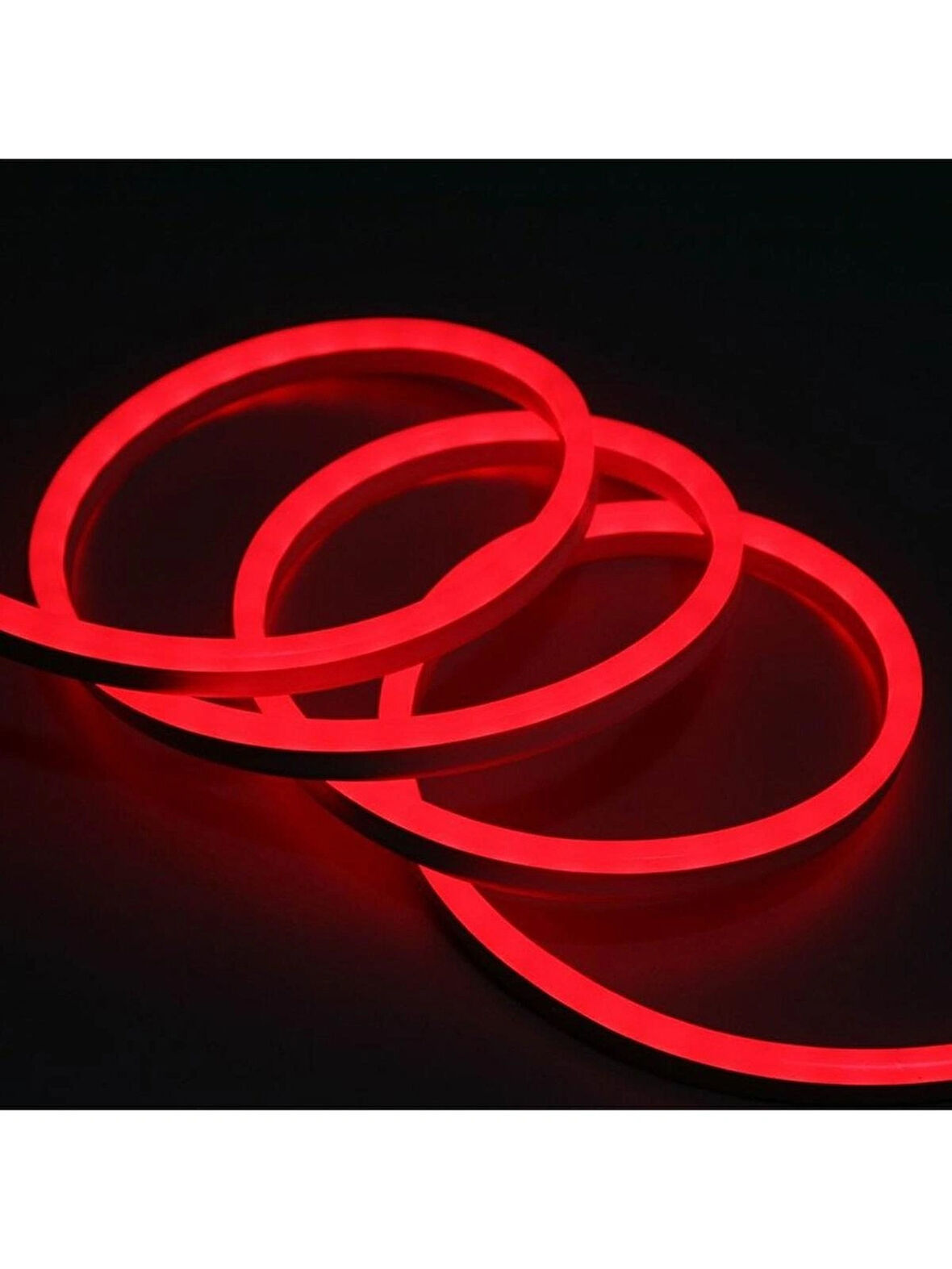 Noas Neon Kırmızı Işık Hortum Led 12V ( 5 Metre ) Dış Mekan