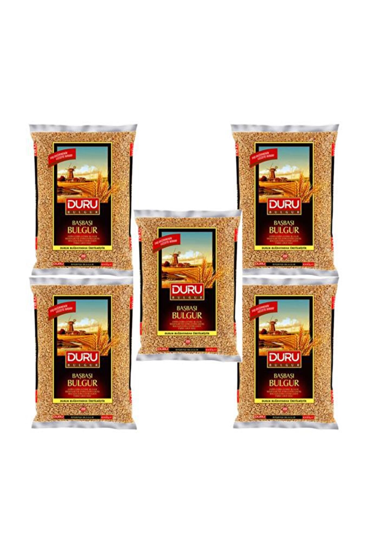 Duru Başbaşı Bulgur 5 x 1 kg