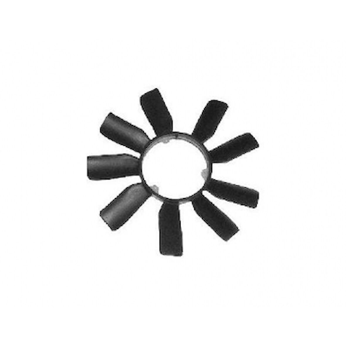 Mercedes Radyator Fanı (klimasız, 9 Kanat) W202 95>00 W124 89>95 S124 88>91 T2/ln1 508d 89>94 - Febi 15524