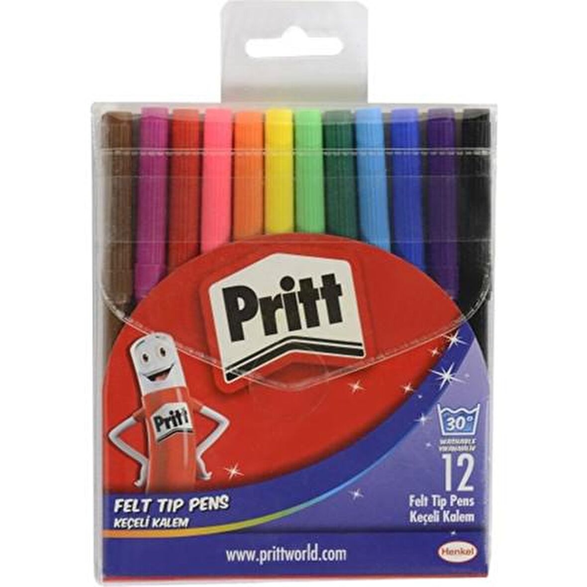 Pritt Keçeli Kalem 12 Renk