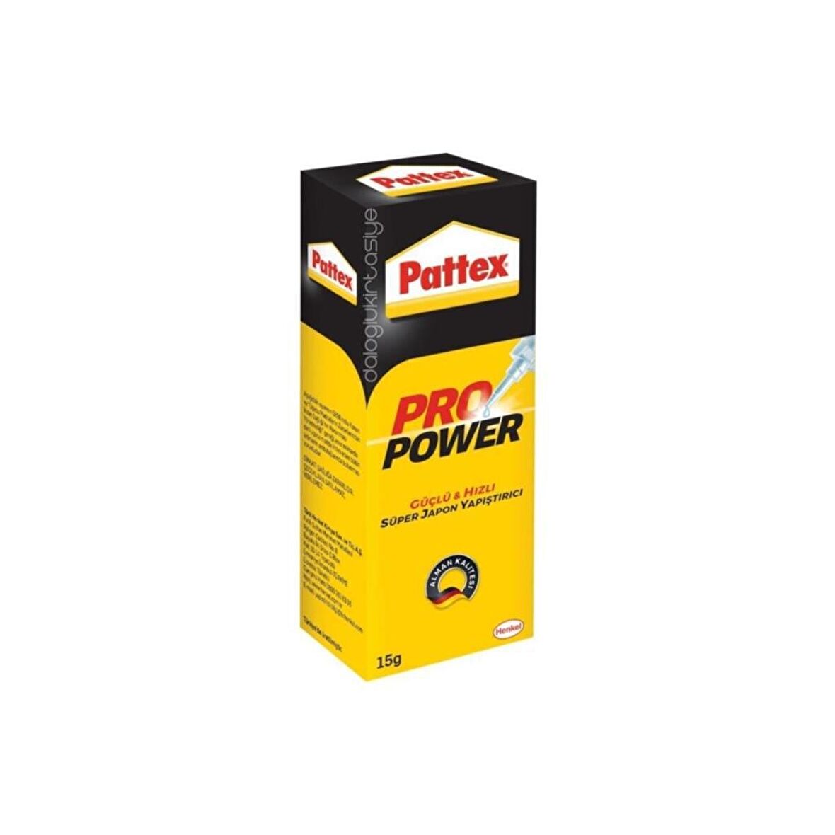 Pattex Pro Power Japon Yapıştırıcı Süper Hızlı 15 gr