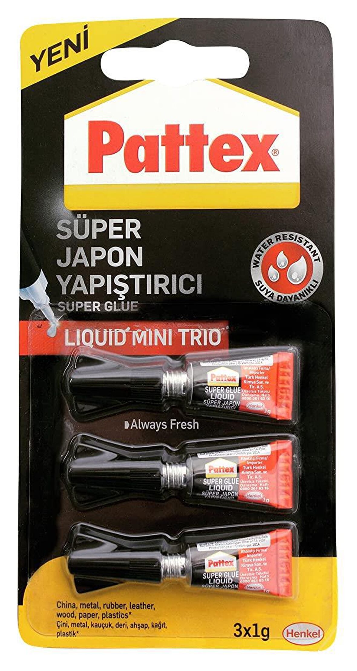 Pattex Süper Gl Mını Trıo 3X1g 1943764