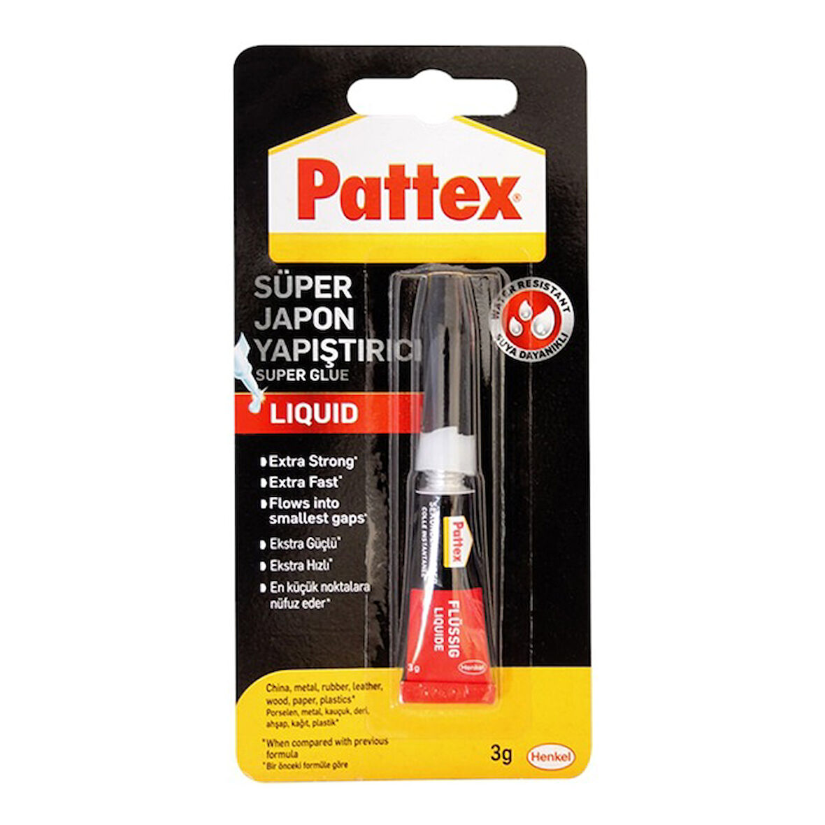 Pattex Japon Yapıştırıcı 3 Gr - 2 adet