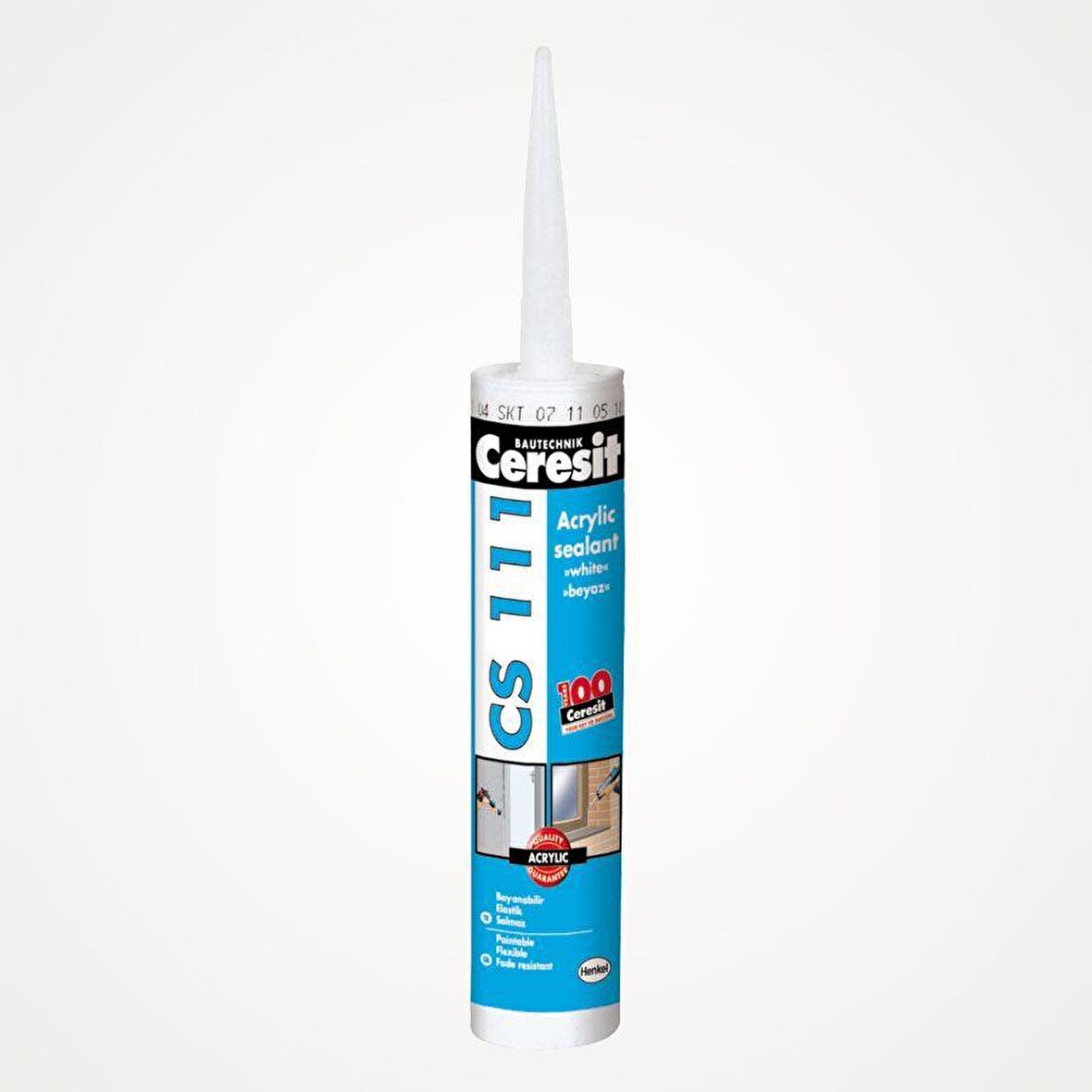 Ceresit CS 111 Mastik Akrilik White Beyaz 280ml