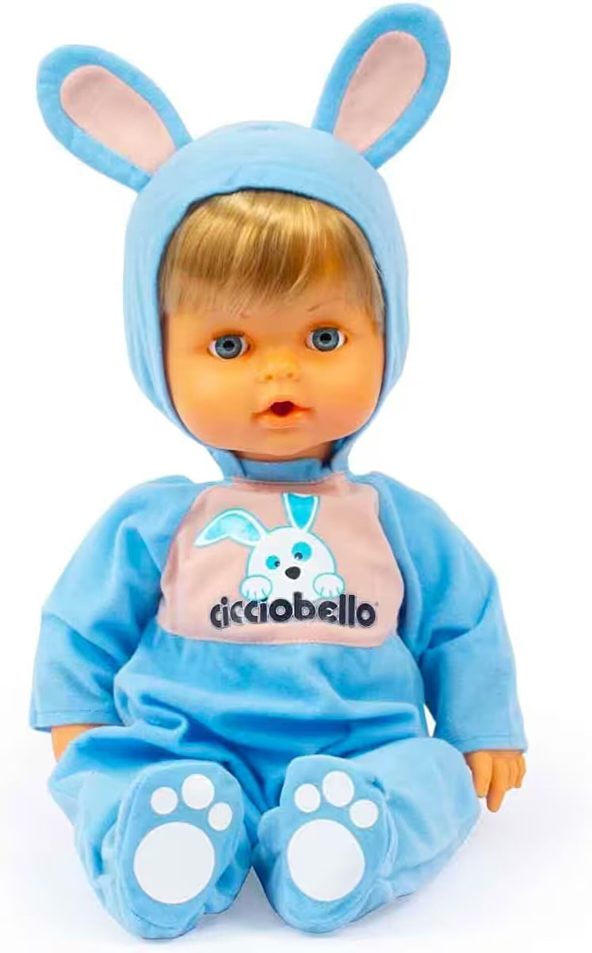 Sesli Tavşan Kostümlü Bebek 42 Cm