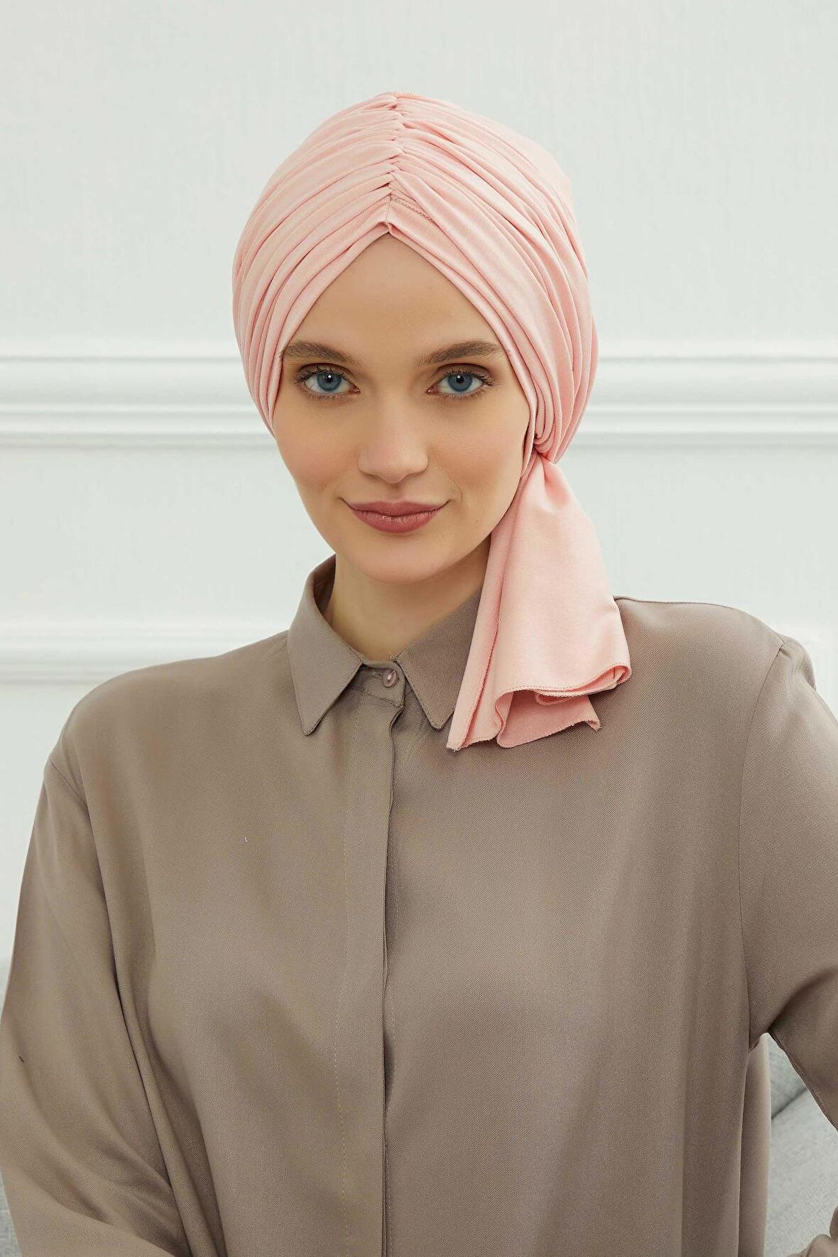 Büzgülü Penye Bone,B-1