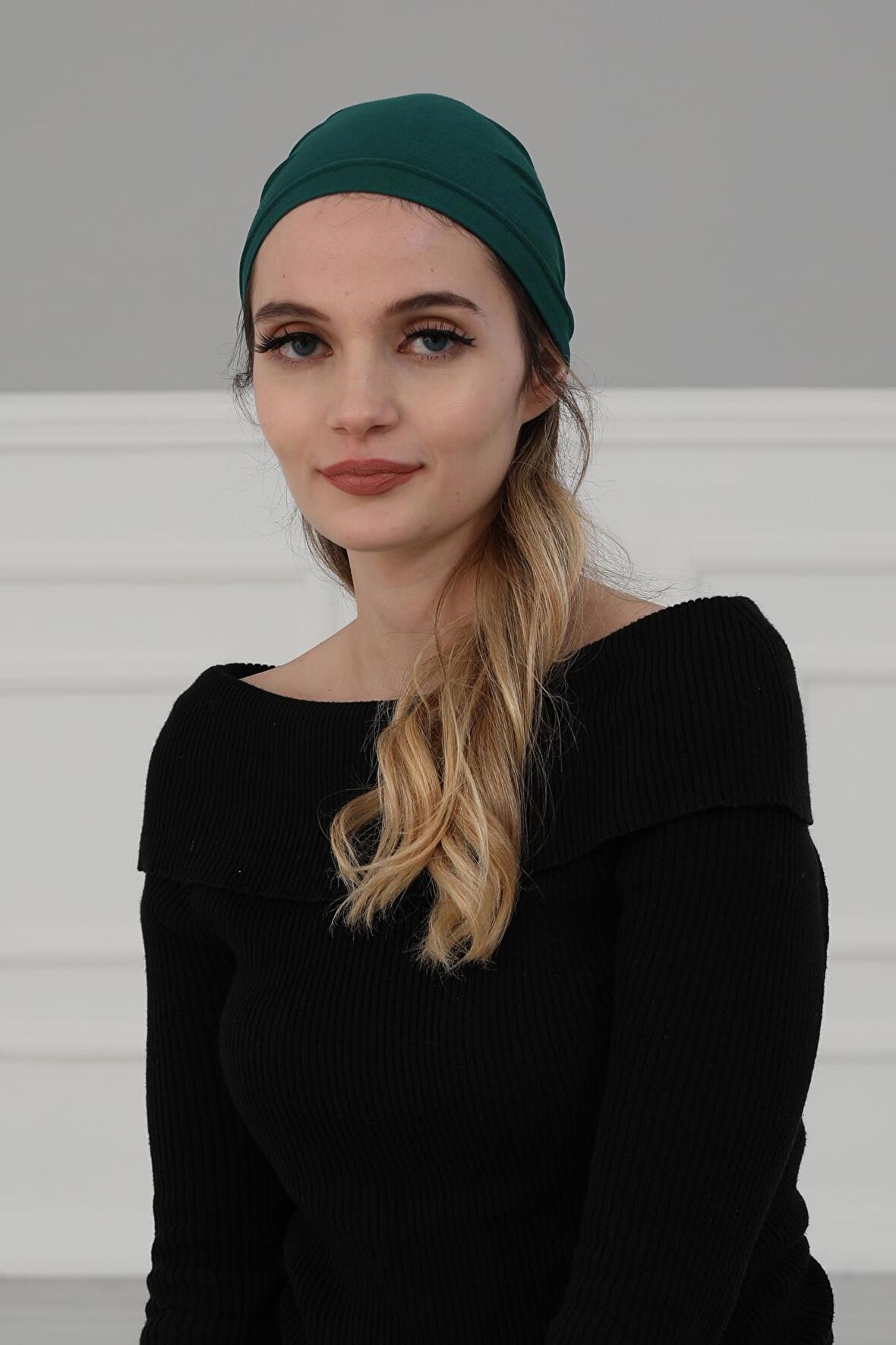 Büzgülü Penye Bandana,B-48
