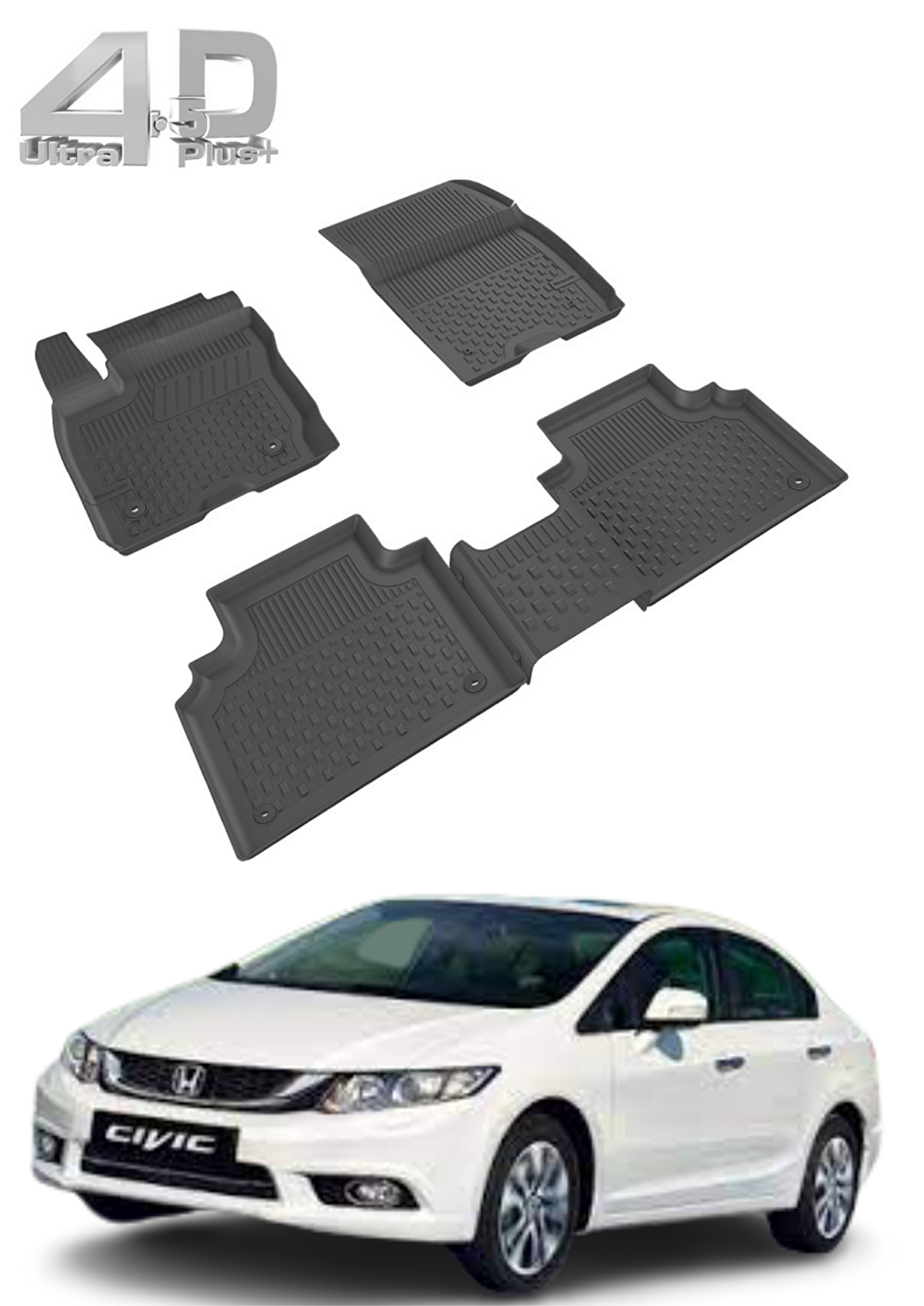 Sahler HONDA CİVİC HAVUZ PASPAS TAKIMI 2012 2015 MODEL ARASI UYUMLU
