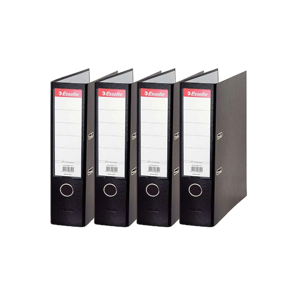 Esselte Klasör Geniş Siyah 4 Adet