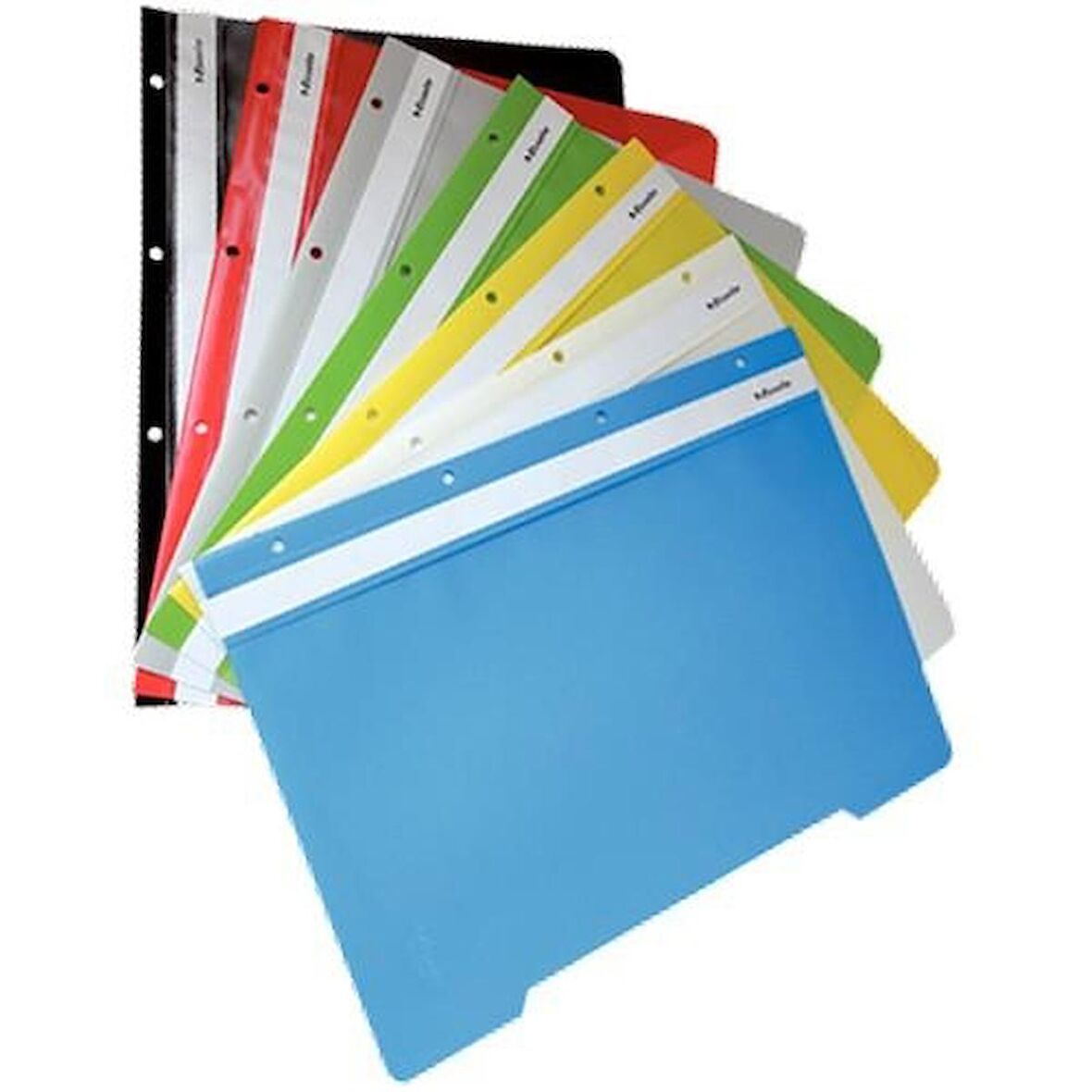 ESSELTE 4199 PLASTİK TELLİ DOSYA 50 Lİ GRİ