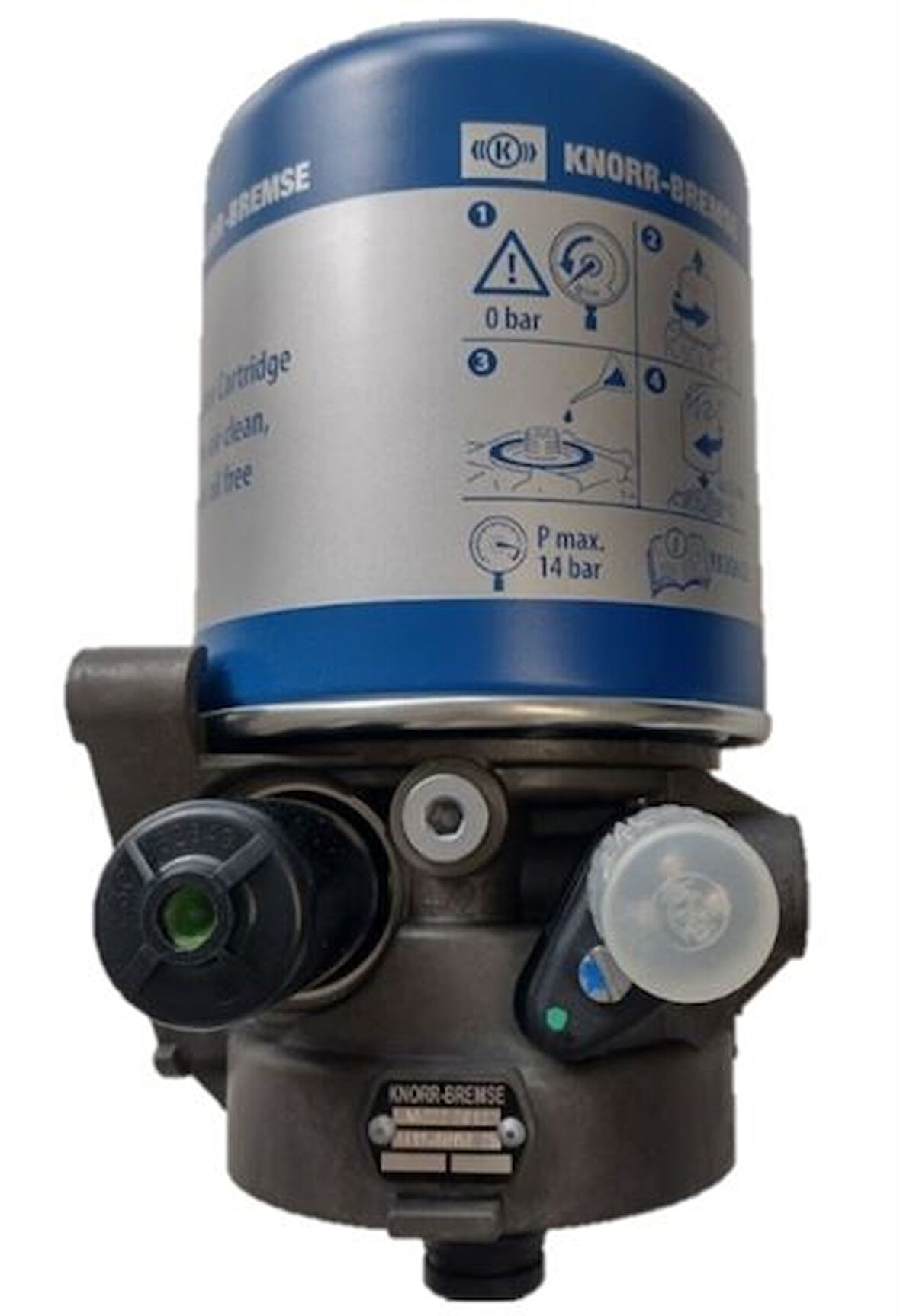 Mercedes Truck Hava Kurutucu Tahlıye 12.5 Bar İveco/man/m-Benz (la8222) - Knorr İi19486n50