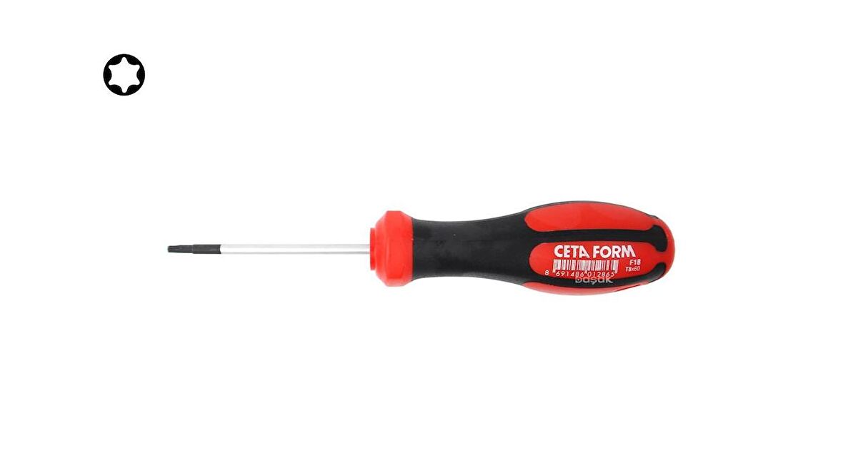 Ceta Form T8 x 60 mm Torx Tornavida F18-008-060