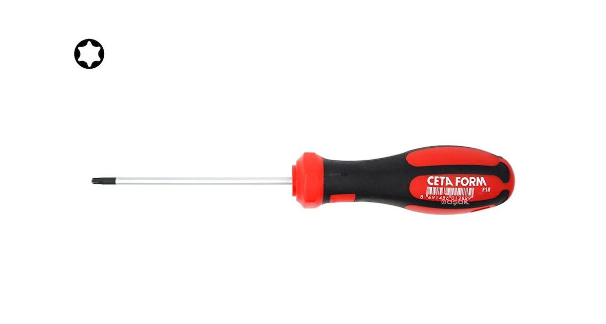 Ceta Form T45 x 130 mm Torx Tornavida F18-045-130