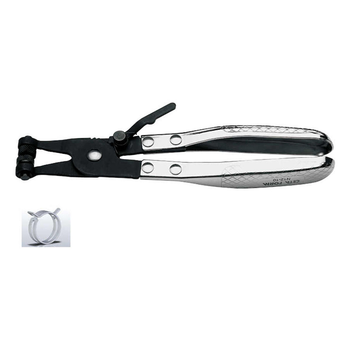 Ceta Form Hortum Kelepçe Pensesi (Yaylı Kelepçeler İçin) - CETA N12-10 