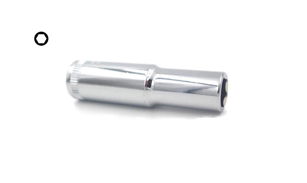 Ceta Form 8 mm 3/8” 6 Köşe Derin Lokma Anahtar C14-H08