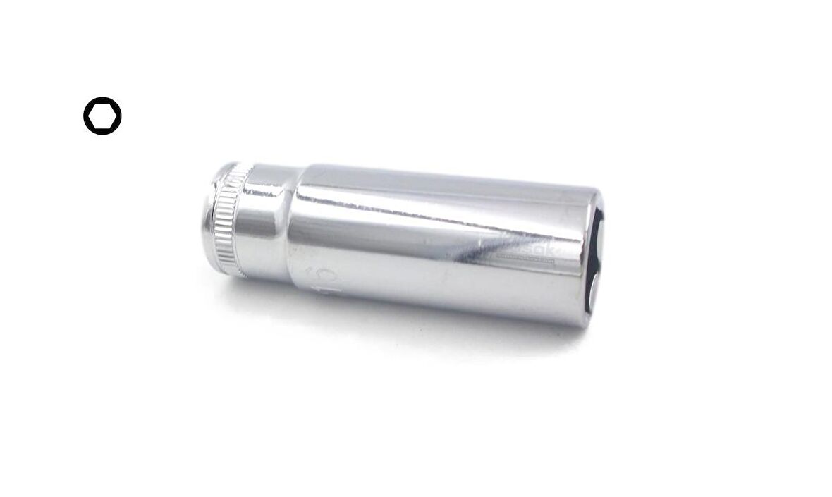 Ceta Form 16 mm 3/8” 6 Köşe Derin Lokma Anahtar C14-H16