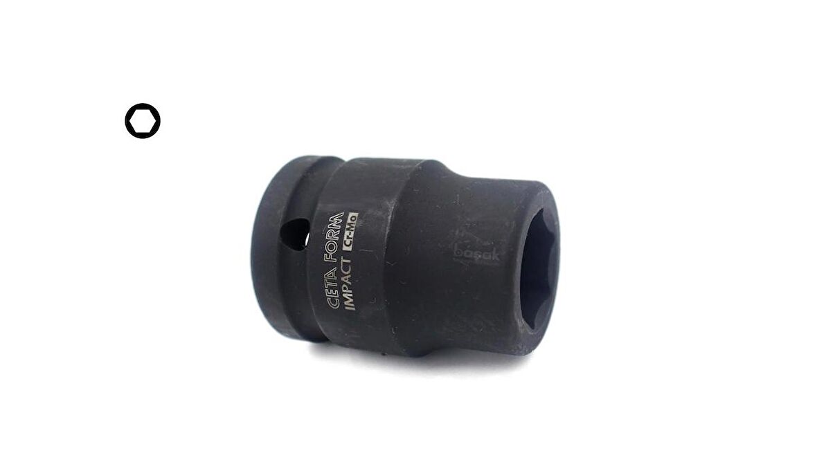 Ceta Form 22 mm 3/4” 6 Köşe Havalı Lokma Anahtar C72-H22