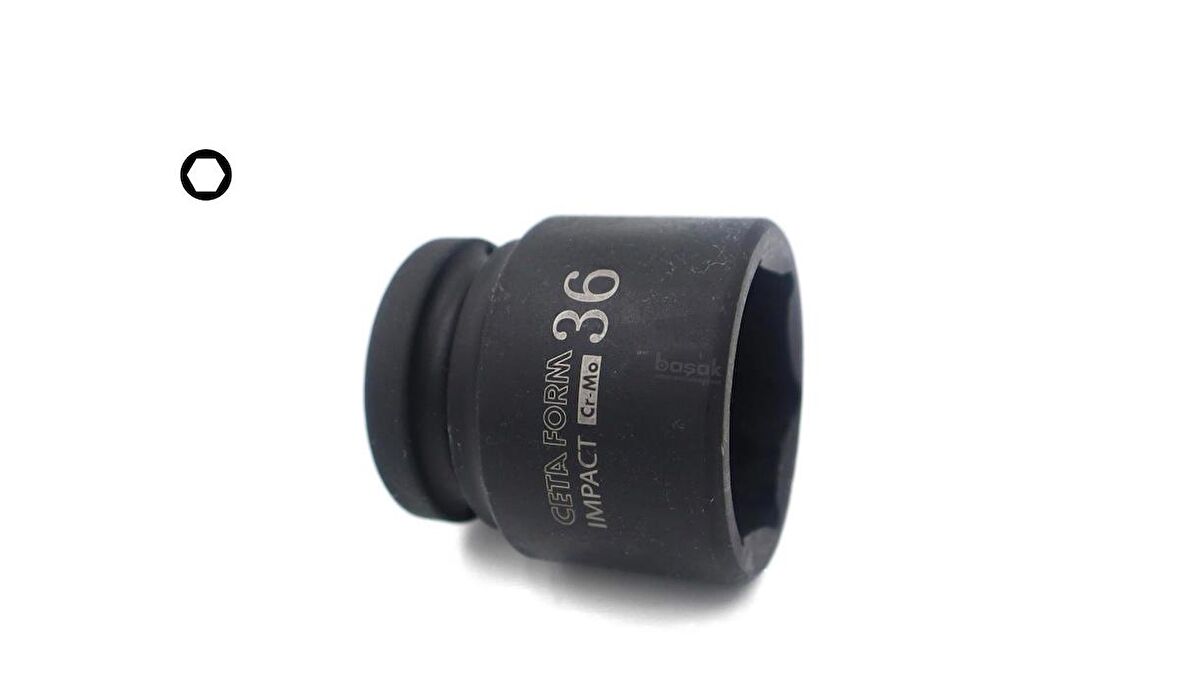 Ceta Form 36 mm 3/4” 6 Köşe Havalı Lokma Anahtar C72-H36