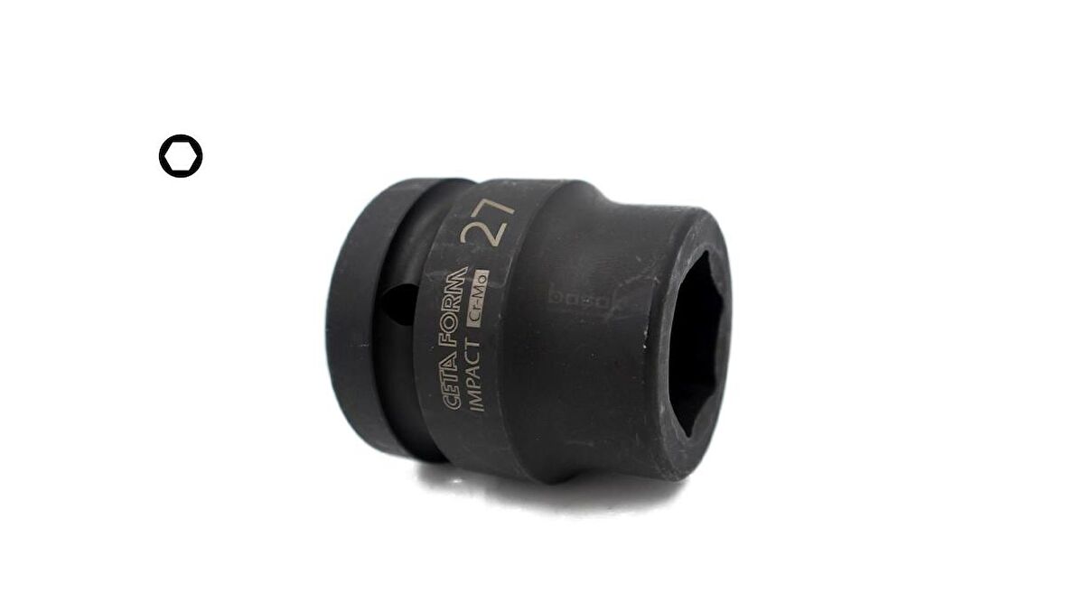 Ceta Form 27 mm 1” 6 Köşe Havalı Lokma Anahtar C82-H27