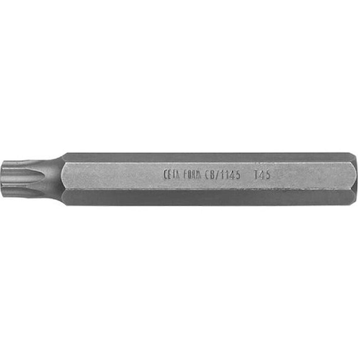 Ceta Form Cb/1150g Sıkıştırma Yuvalı Torx Bits Uç-uzun Tip T50