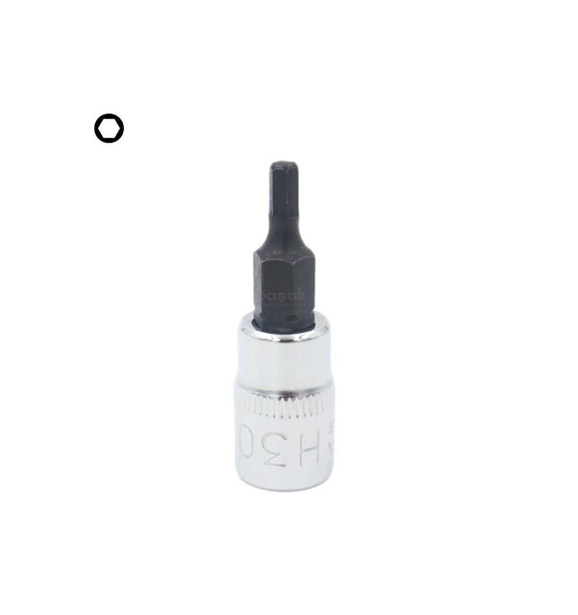 Ceta Form 3 mm 1/4” Girişli Allen Uçlu Lokma  C08S-H30 +++++