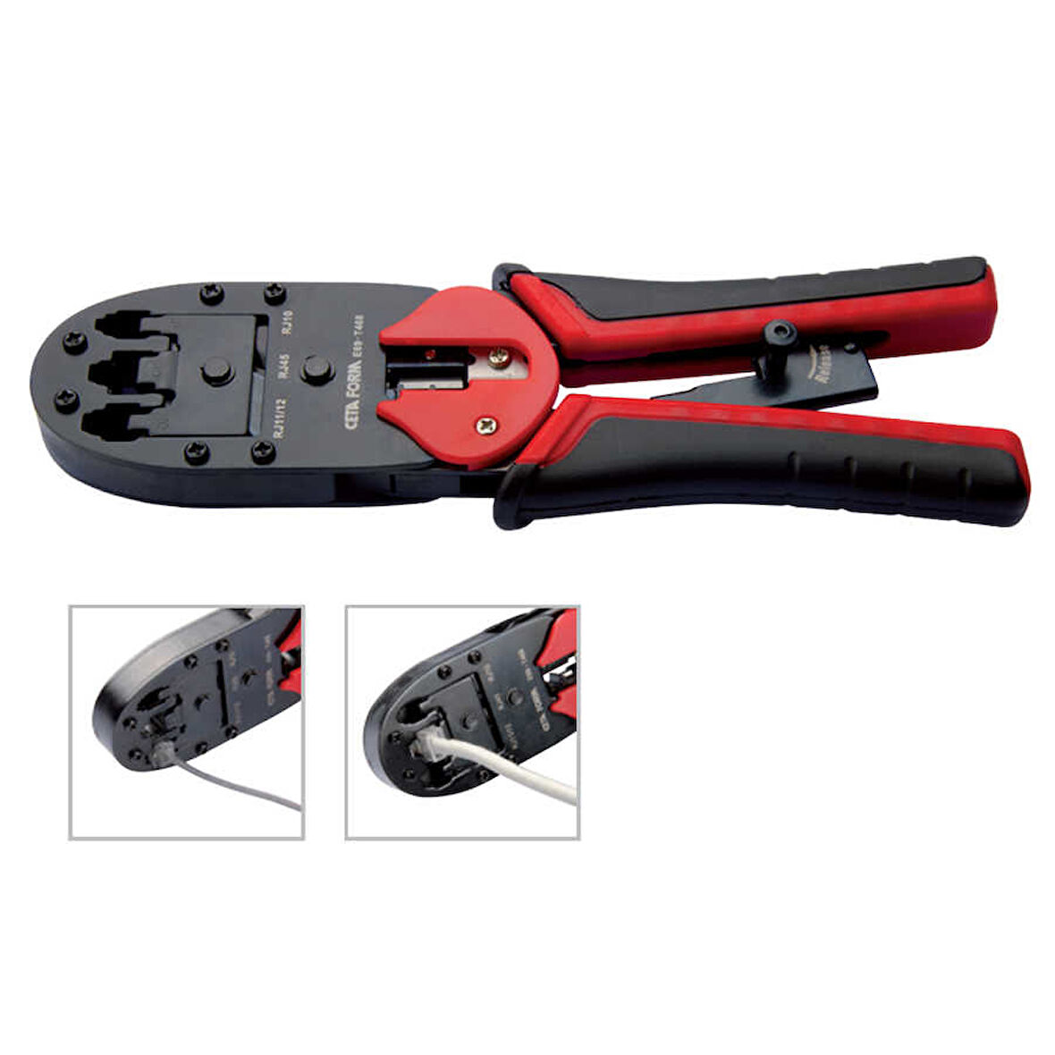 Ceta Form E69-T468 Jak Sıkma Pensesi (Telefon/Data) - E69-T468