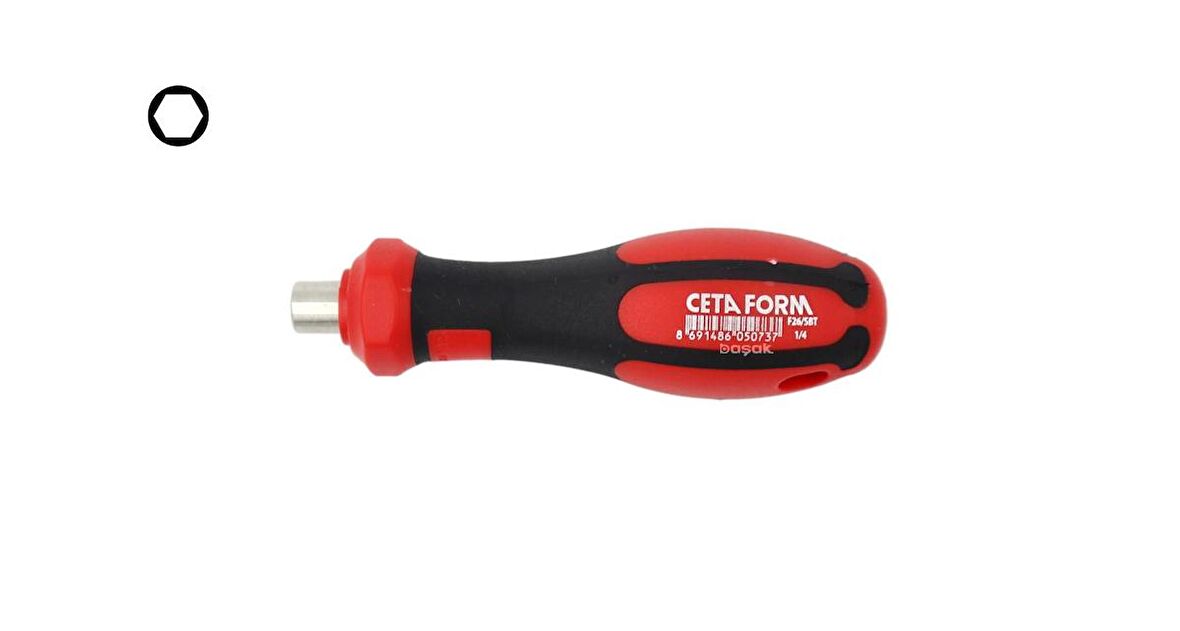 Ceta Form F26/SBT C-PLUS Bits Tutucu Tornavida (Kompakt)