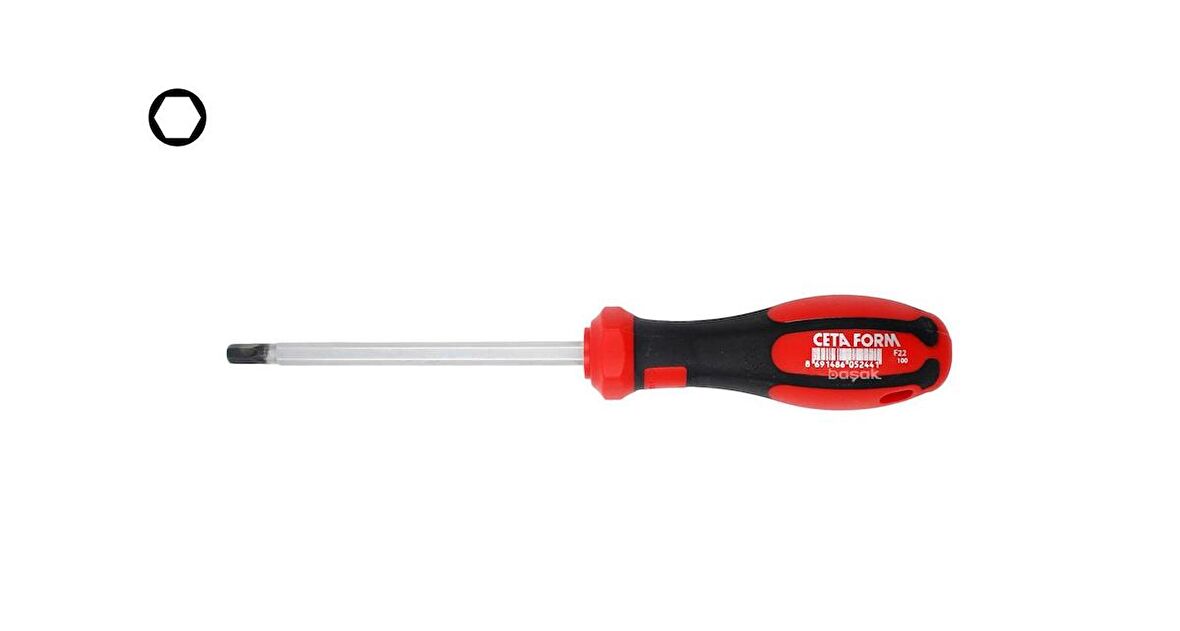 Ceta Form 4 mm Allen Uçlu Tornavida F22-040-100