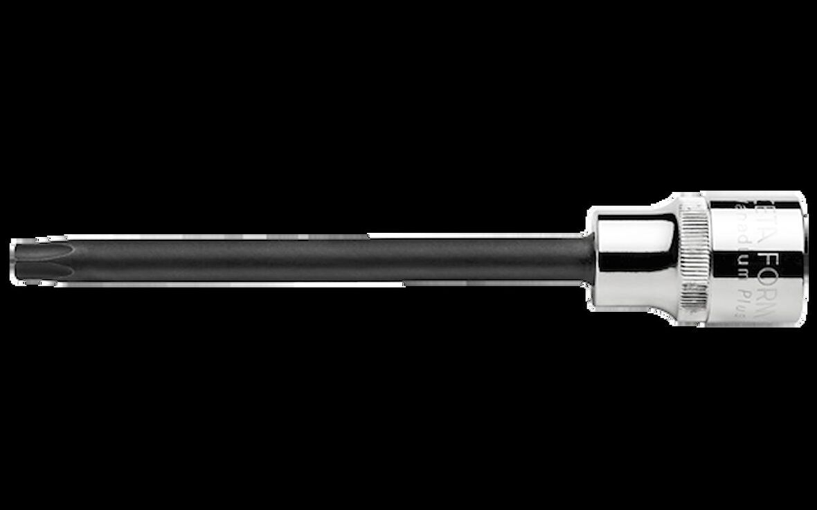 Ceta Form C28S-TR30XL 1/2” Delikli TORX Uçlu Lokma- Extra Uzun Tip