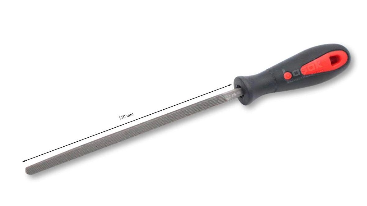 Ceta Kare Eğe Kalın Diş 150 mm Ergonomik Saplı J58-106H 