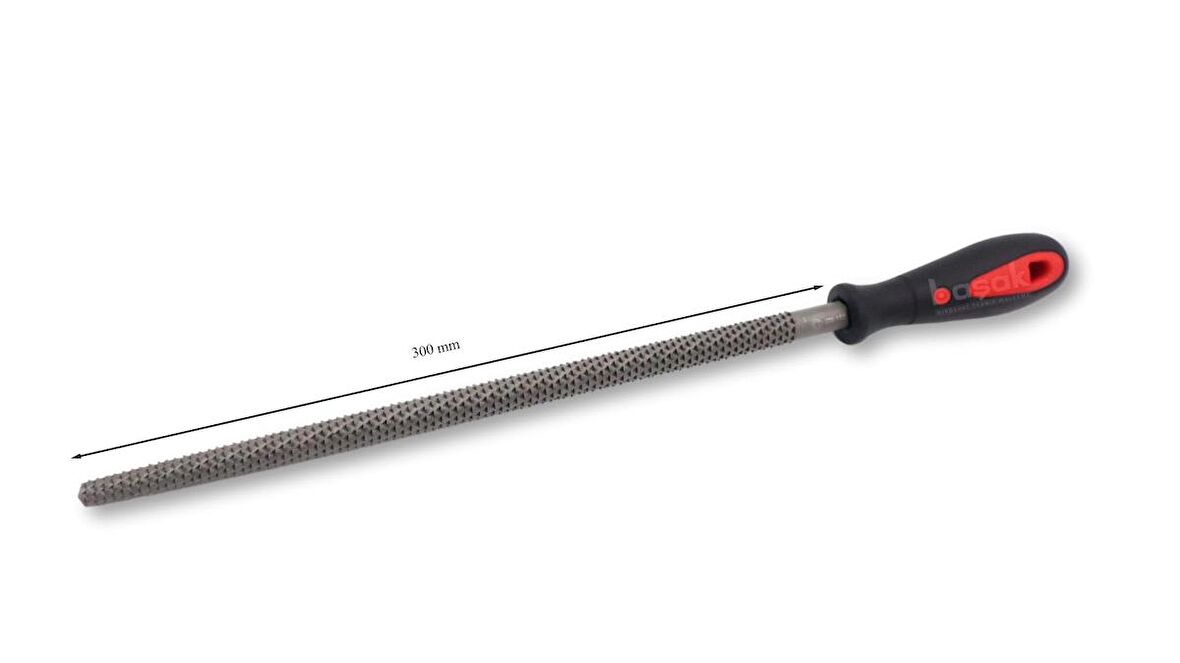 Ceta Yuvarlak Törpü Kalın Diş 300 mm Ergonomik Saplı 