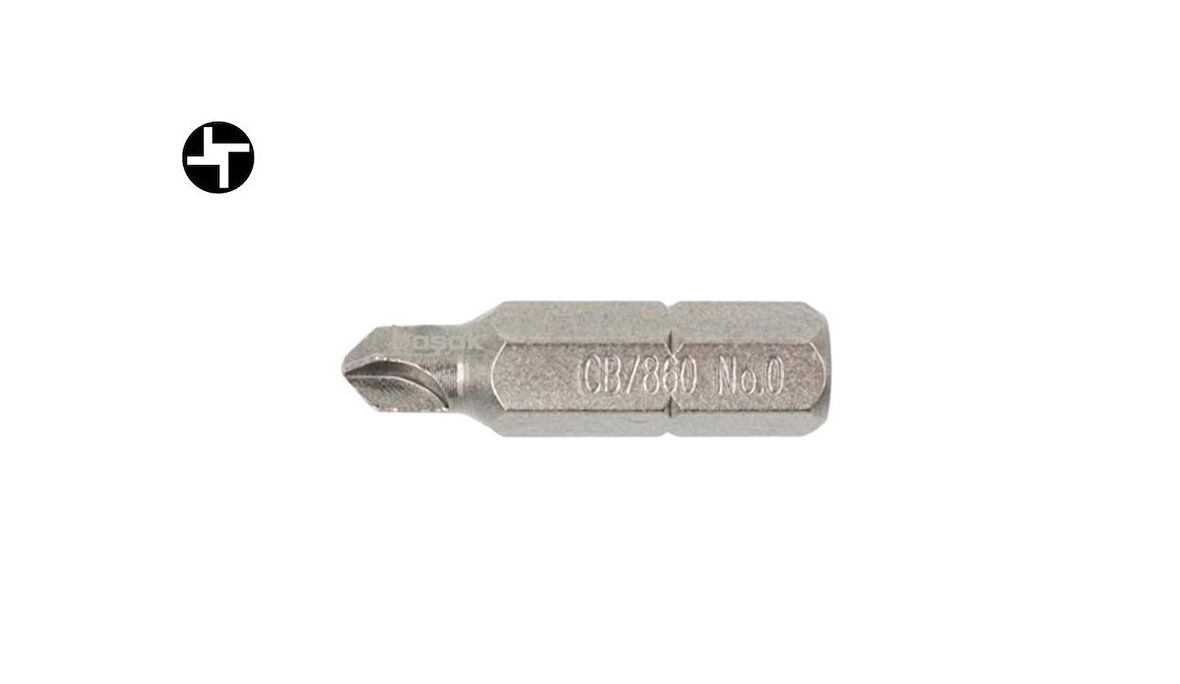 Ceta Form Torq-Set Uçlu No 0 x 25 mm Bits CB/860