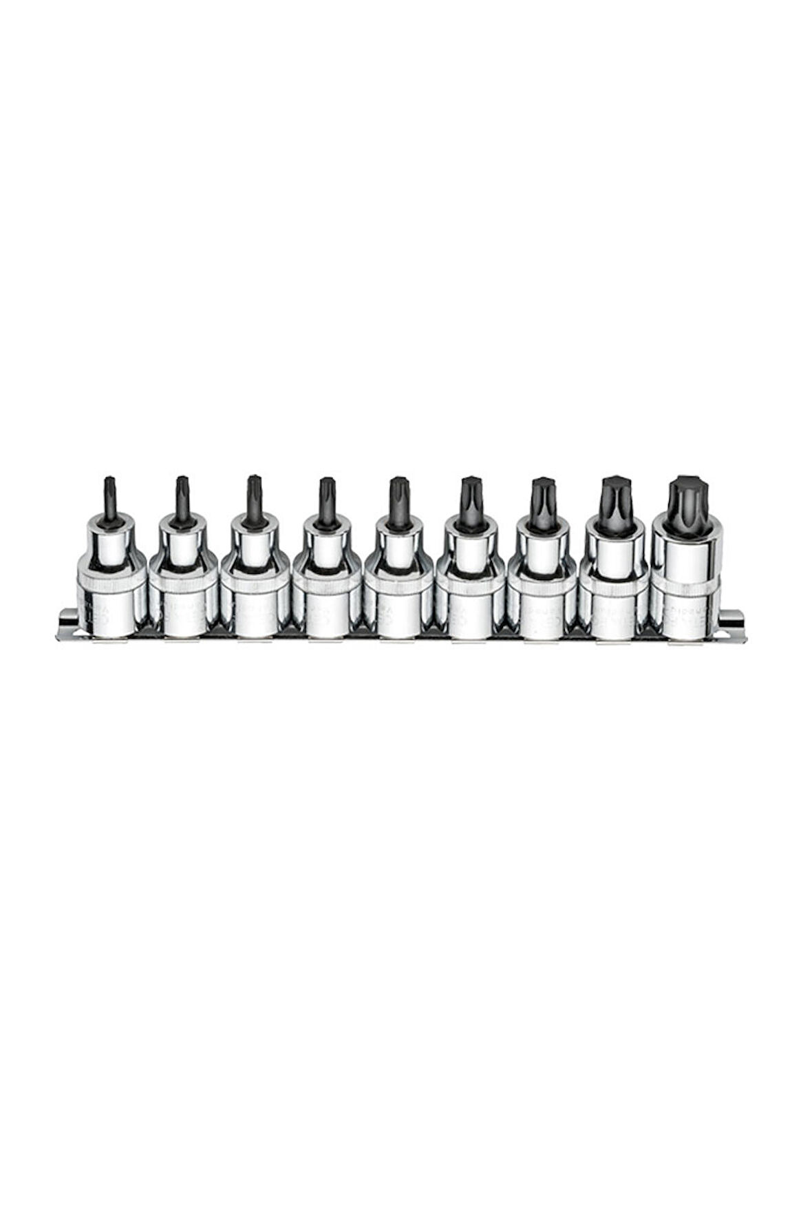 C28S-RT9\9 PRC. 1/2 TORX UCLU LOKMA TAKIMI CETA