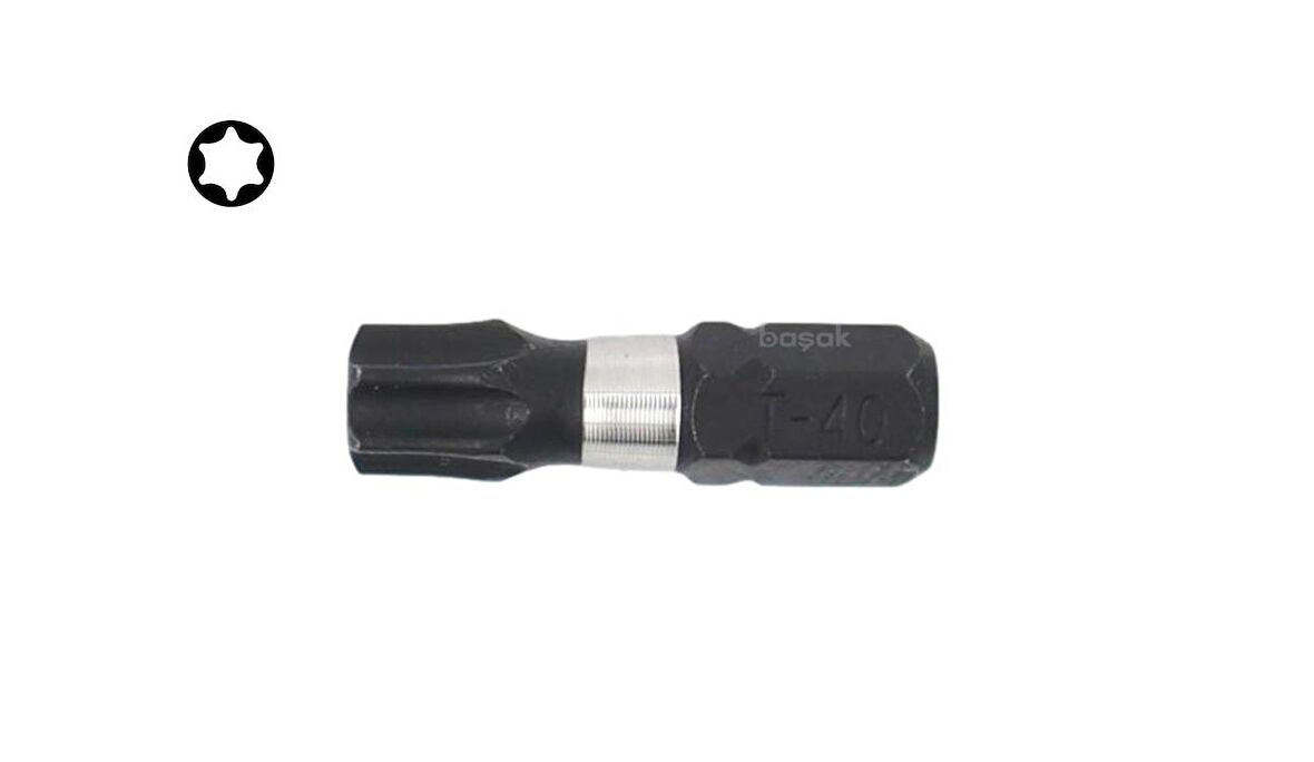 Ceta Form T40 x 25 mm Darbeli Torx Bits Uç CB/812TM