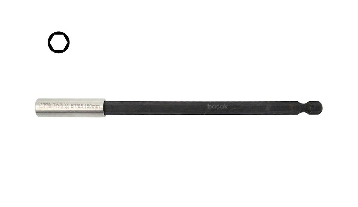 Ceta Form 1/4" x 150 mm Manyetik Bits Tutucu CETA/BT/05