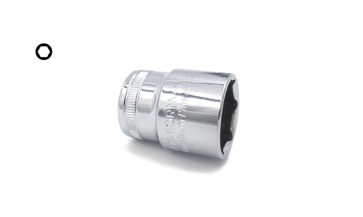 Ceta Form 26 mm 1/2” 6 Köşe Lokma Anahtar C22-H26