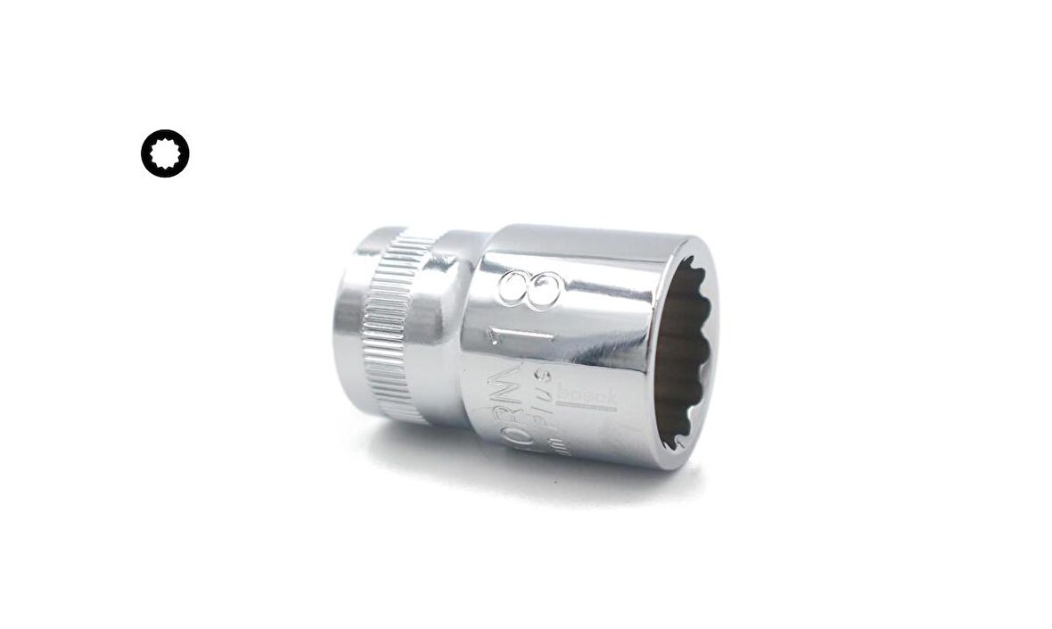 Ceta Form 18 mm 1/2” 12 Köşe Yıldız Lokma Anahtar C22-B18
