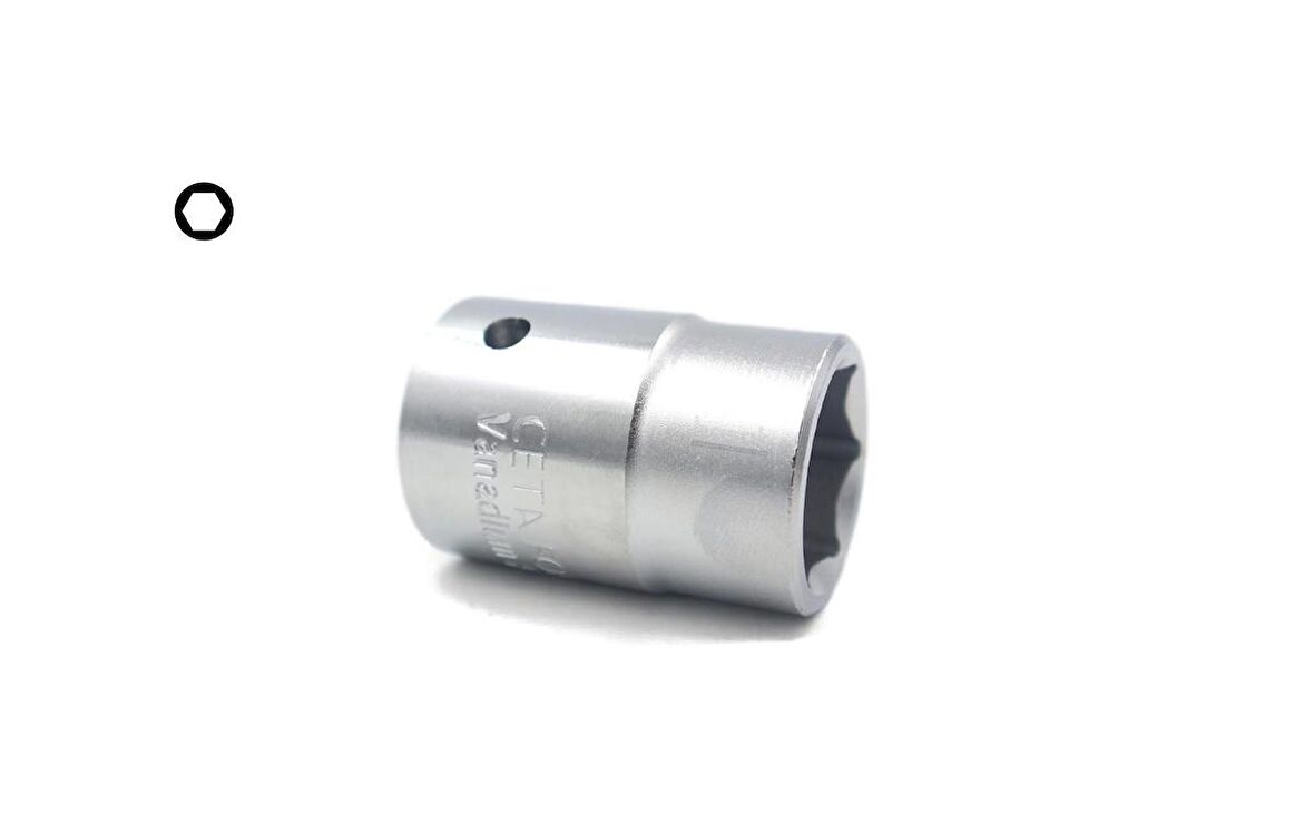 Ceta Form 24 mm 3/4” 6 Köşe Lokma Anahtar C32-H24