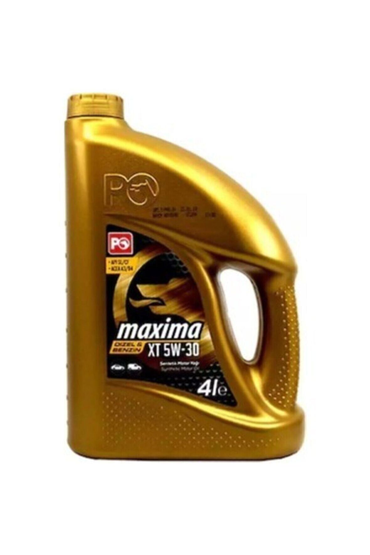 Petrol Ofisi Maxima Xt 5W-30 Sentetik 4 lt DPF Benzin-Dizel Motor Yağı 