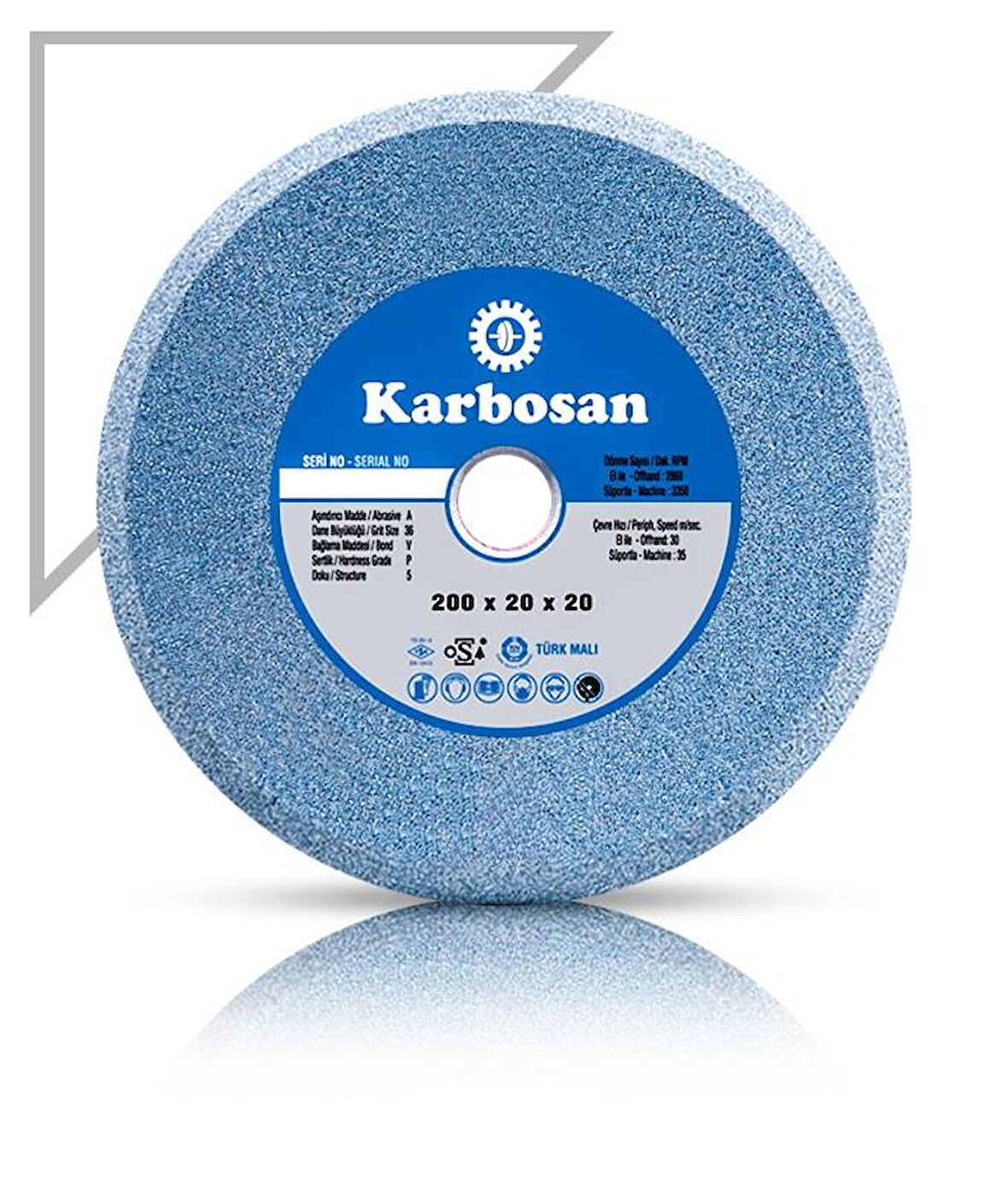 Karbosan NK Testere Bileme Taşı 175*10*20