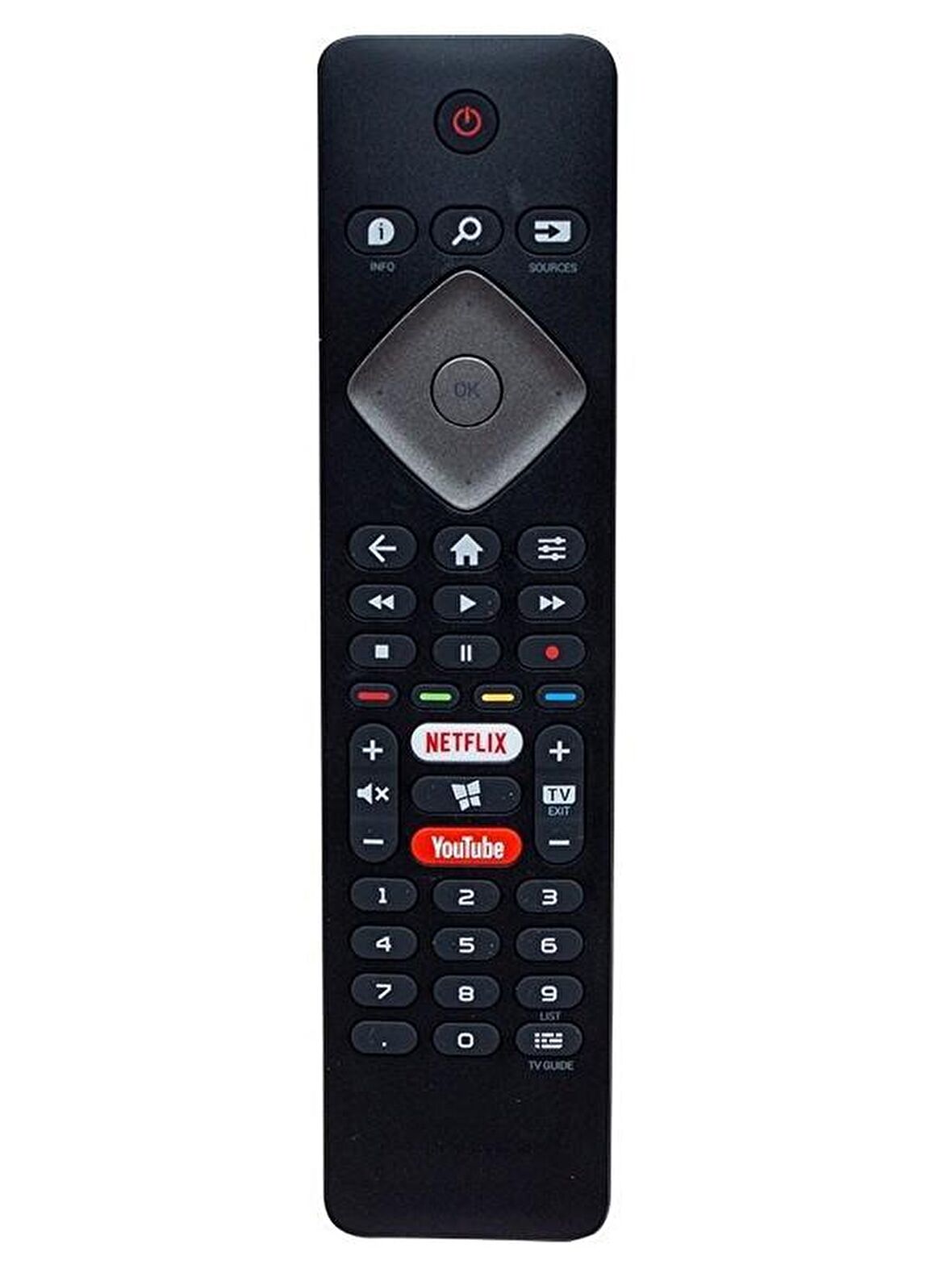Philips Netflix Youtube Tuşlu LCD- LED TV Kumanda