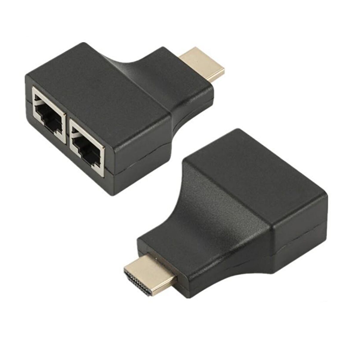 Powermaster FULLY HDMI To RJ45 Cat6 Extender 30MetreTo RJ45 Cat6 Extender 30Metre