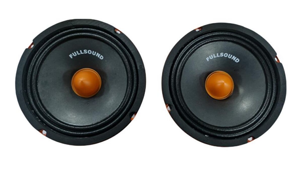 FullSound 200Watt 16cm Midrange Hoparlör Takım 2Adet