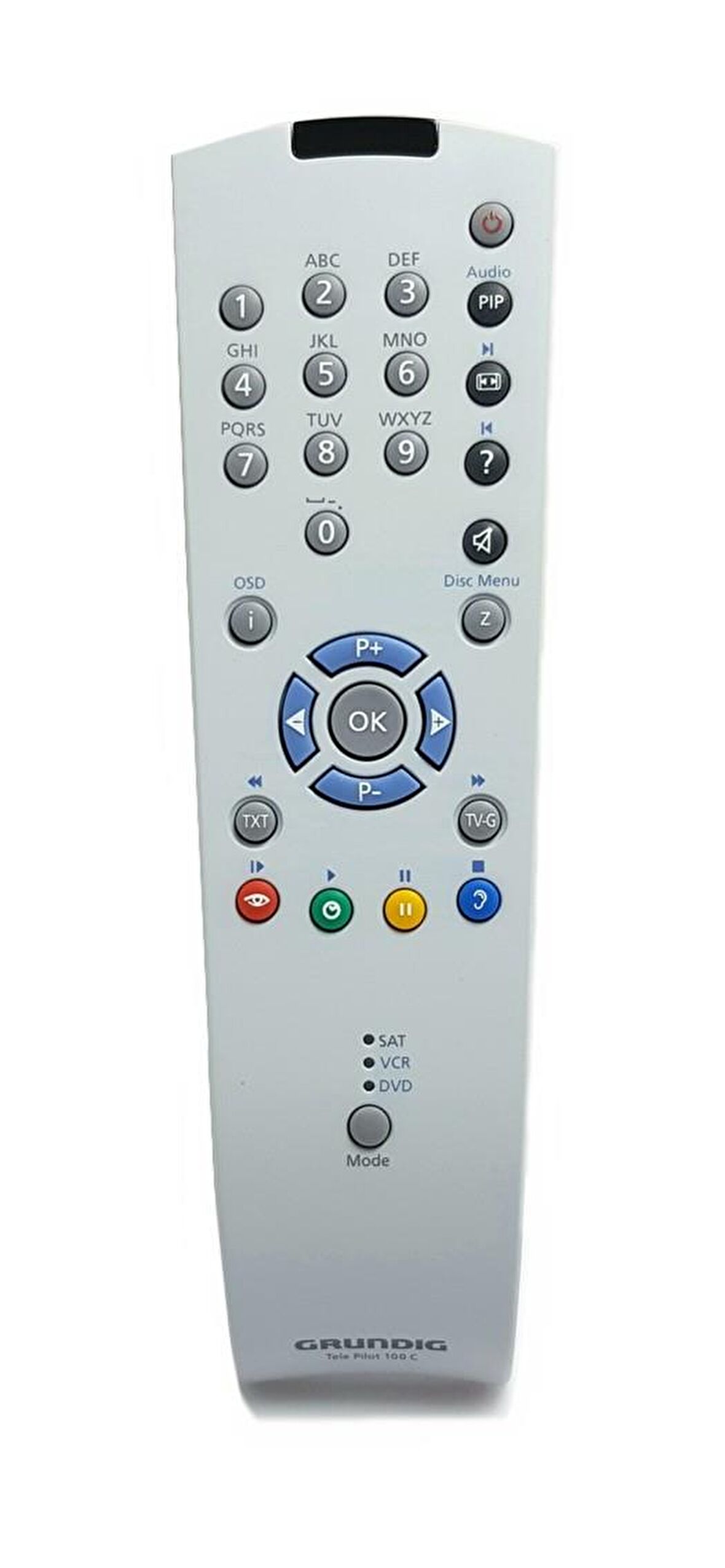 GRUNDIG TelePilot TP-100C TV Kumandası Orjinal
