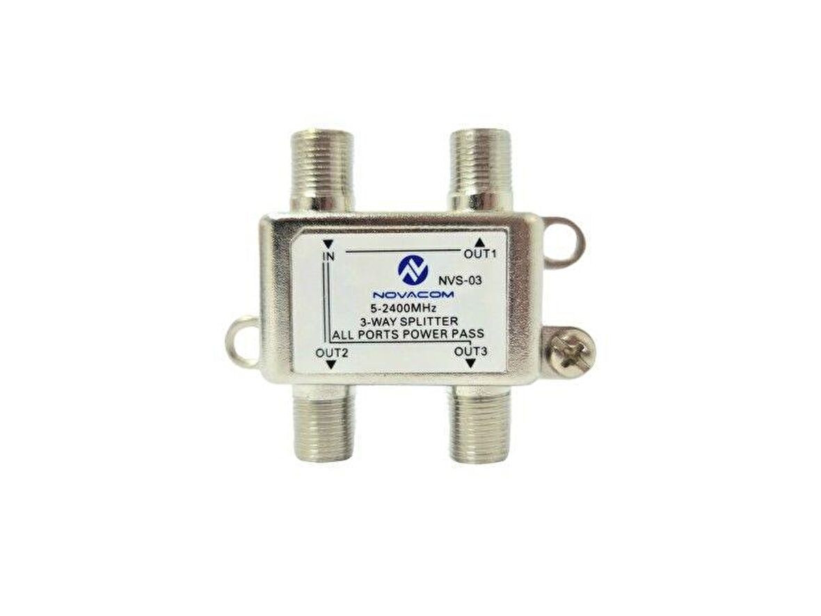 Novacom NVS-03 1x3 Splitter 5-2400Mhz